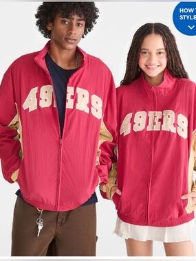 Aeropostale x NFL - NWT San Francisco 49ers Jacket - M